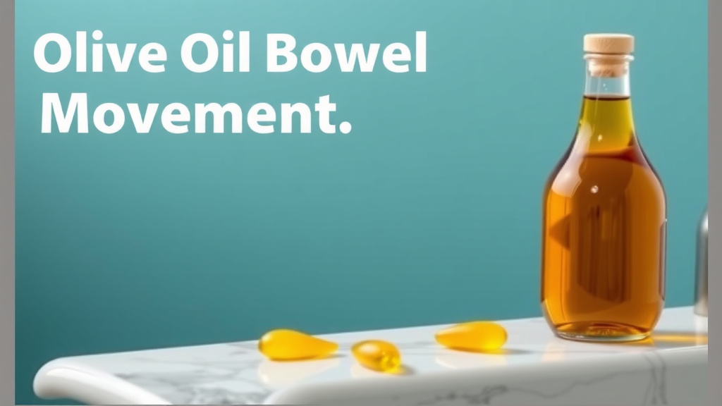 Olive Oil Bowel Movement: How Long Until You Poop