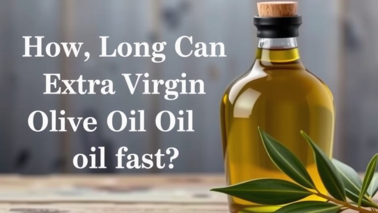 How Long Does Extra Virgin Olive Oil Last?