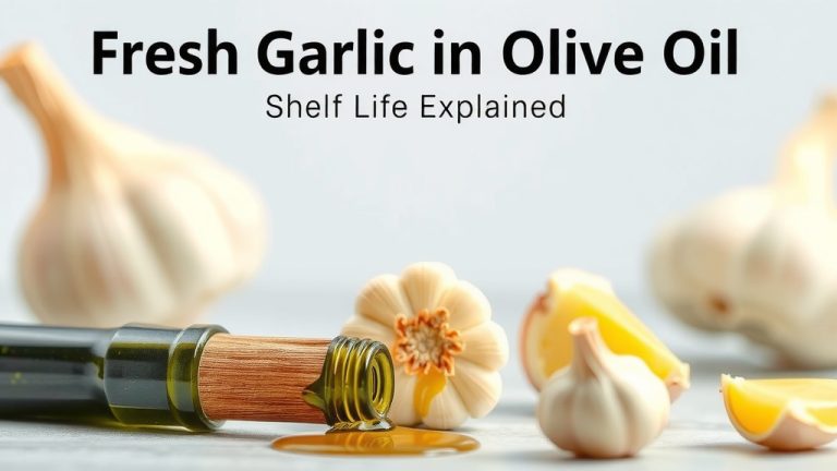 Fresh Garlic in Olive Oil Shelf Life Explained