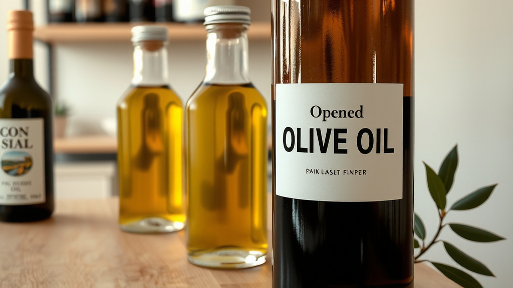 Your Olive Oil's Shelf Life After Opening